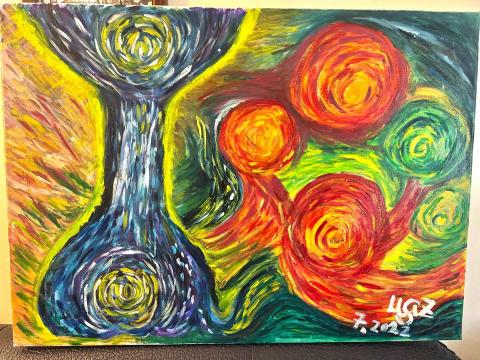 Sabrina’s  - Timer oil on canvas
50cm*70cm