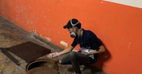 康佐環衛有限公司 - 地下汙水孔蟲害(蚊蠅、蛾蚋等)防治-藥磚投置