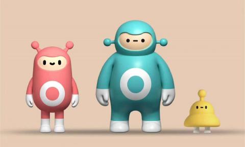 翊雅設計 - 吉祥物設計, 3D建模 翊雅設計 - 吉祥物設計, 3D建模