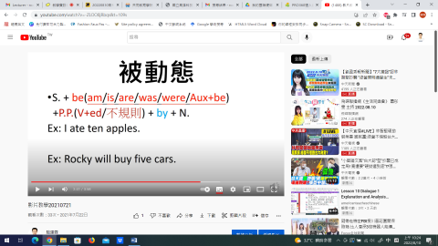 駱建霖 - 文法講解教學影片