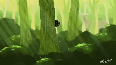 小豬不能吃 - 遊戲吉祥物場景圖