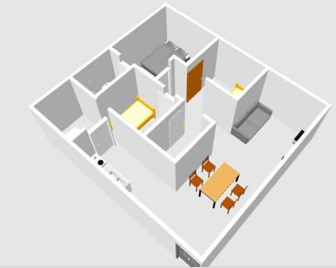 Amanda - Sketchup room design