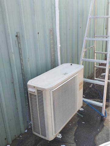 卓能冷氣企業社 - 自行編做冷氣架