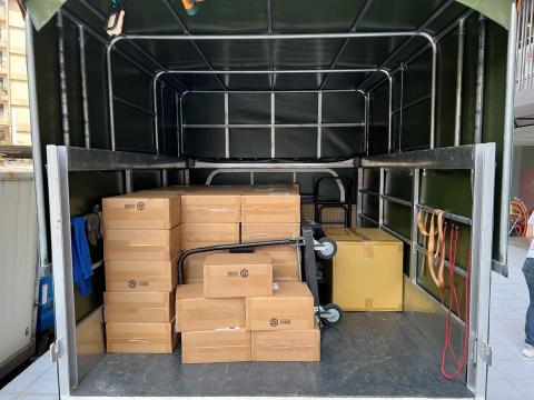 大叔阿漢貨運行 - 一般貨物運送，松山➡️桃園