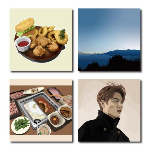 Yung Jung Chen - AI 向量畫