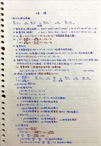 洪雨辰 - 學測複習筆記