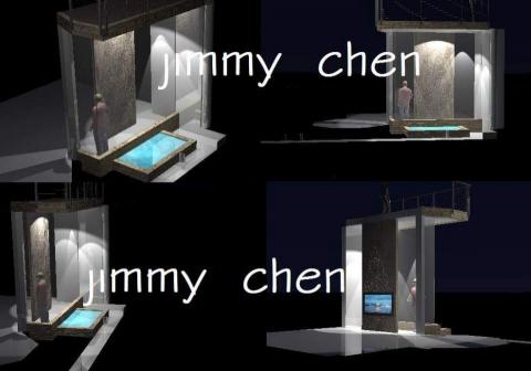 -坦石設計事務所- - -汐止瓏山林透天住宅門院透視視意設計- -坦石設計事務所- - -汐止瓏山林透天住宅門院透視視意設計-