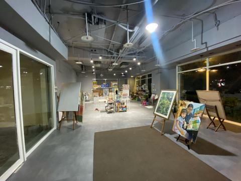 土城水彩 - 畫室現場