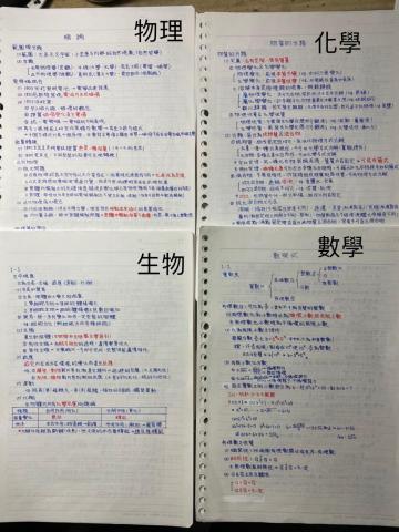 洪雨辰 - 學測複習筆記