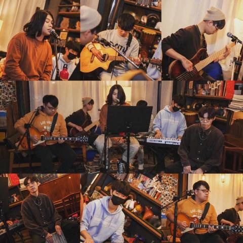 洪睿宏 - 組建樂團Dist.Ant於一文錢酒吧演出