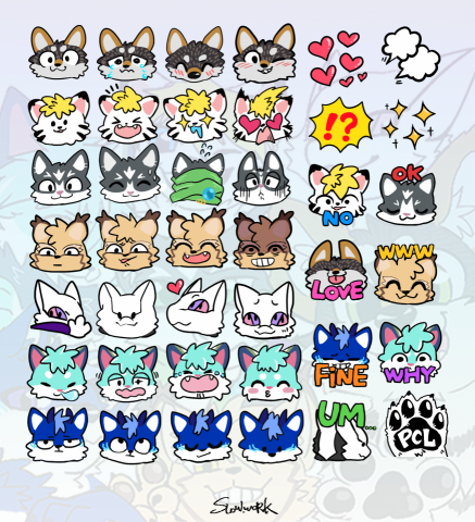 Slow.work - Q版表情包