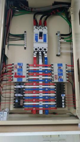 阿昌水電工程 - 廠房380/220配電盤