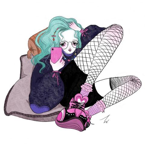 李其恩 - 漫畫風格角色