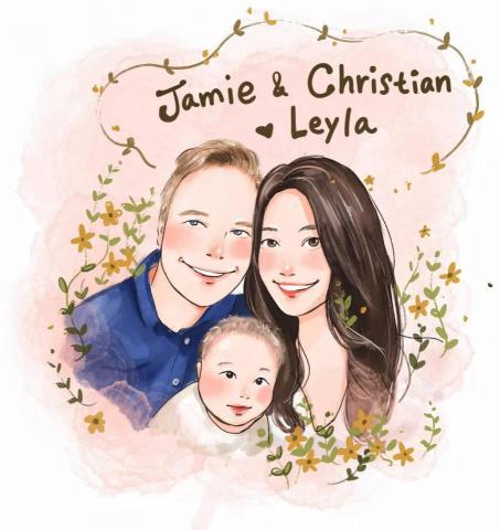 牛油果設計 - 似顏繪