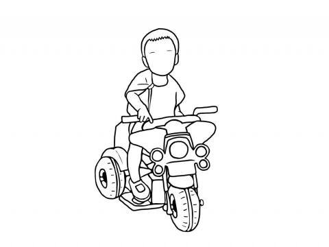 Okie  - 簡單人物線條圖