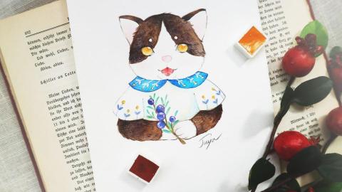 芸森插畫/設計/排版與網路小編 - 手繪插圖