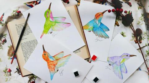 芸森插畫/設計/排版與網路小編 - 手繪插圖