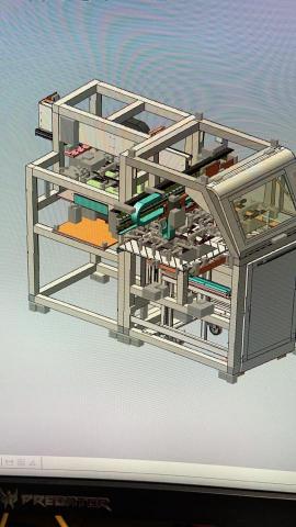 周自強 - 配合新武雷鑽機，自動上下料射備