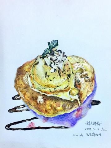 露耳 - 成人課-色鉛筆+複合材料 手繪課