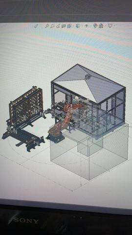 周自強 - 配合傳產利用機器人手臂整合自動化。