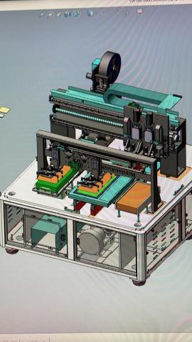 周自強 - 配合軟性電路版之貼片機，工作溫度爲400度c