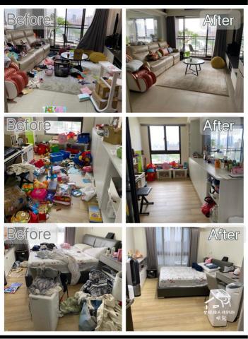 收納整理職人  晴兒 - 除了希望到府後有品質
更希望不到府時他們生活一樣有品質