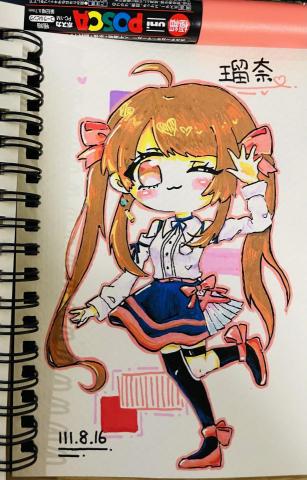 saltedfish - 丙烯麥克筆 A5大小