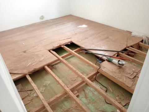 鴻升工程 - 鳳山區南榮路地板拆除工程 鴻升工程 - 鳳山區南榮路地板拆除工程