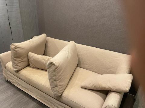 TINA - 沙發清洗完成用電風扇家冷氣加除濕機等待乾燥