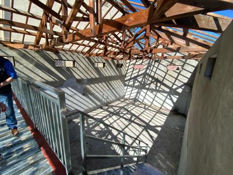 大芫空間設計 - 農會倉庫整修施工施工中