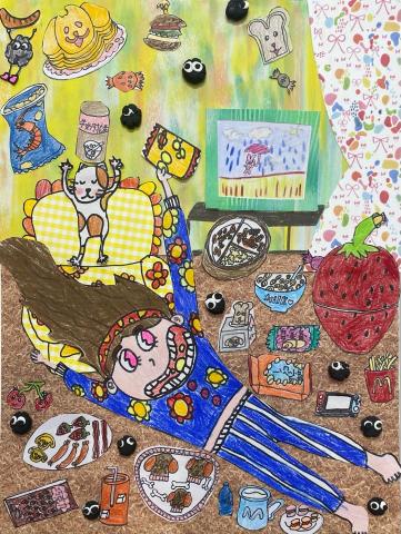 菜菜子老師 - 兒童美術（複合媒材）