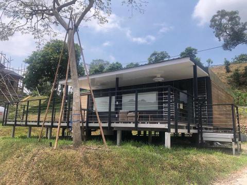 秦振企業社-鍾興龍 - 烤漆欄杆+白鐵鋼索