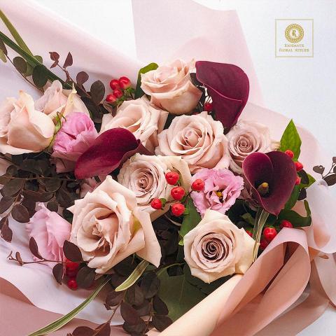 里甌丹特 花藝訂製 Riodante Floral - 傳情花束 - 進口玫瑰