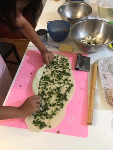 Jade’s kicthen（潔德作菜） - 自宅料理教室-學做蔥油餅