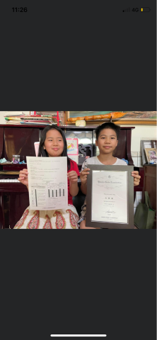 Nana老師 - 參加檢定比賽通過