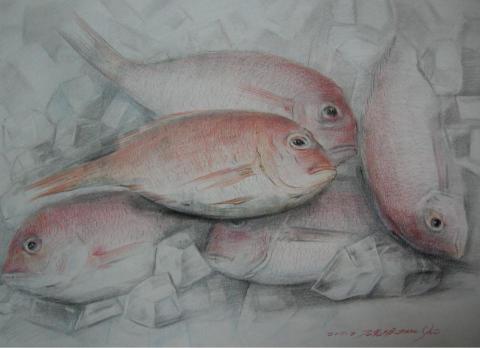 石默美術研究室 - 業餘班上課示範、碳精筆素描