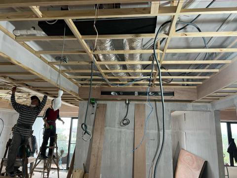 世騰空調工程 - 配合裝潢吊隱式風管施作