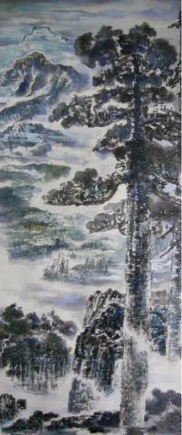 石默美術研究室 - 岩彩畫、兩岸三地交流展作品