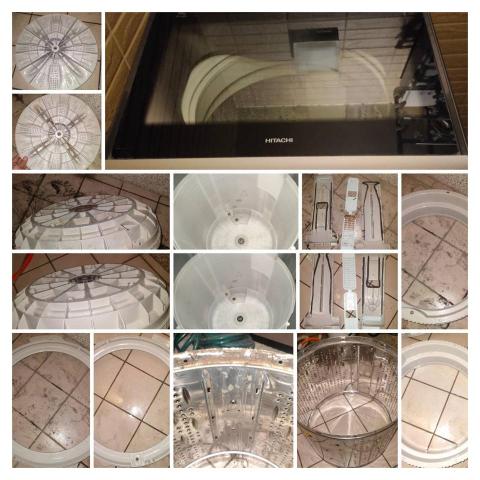 潔淨屋-清潔工作室 - 日立直立式洗衣機 潔淨屋-清潔工作室 - 日立直立式洗衣機