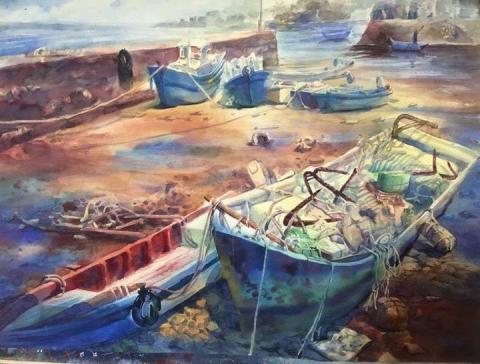 石默美術研究室 - 創作班教學示範