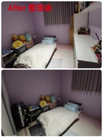 9959958來我家收納 - 重新安排床舖方向以及地毯位置，讓整體看起來協調。