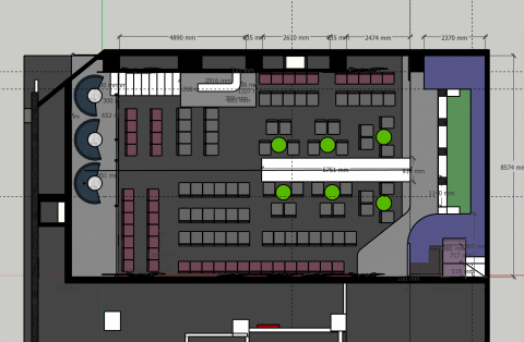 密思工程-邱經理 - 表演空間設計圖