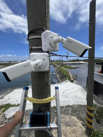 皇嘉科技 - 魚塭 監視器安裝