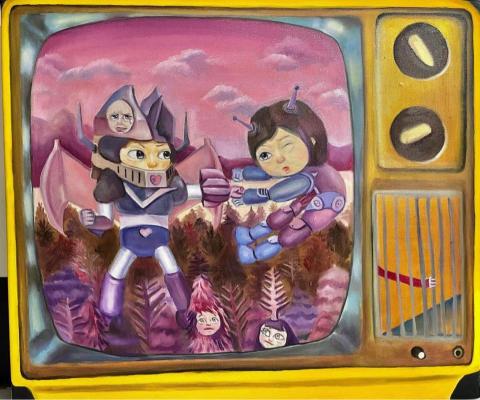 張芳瑜 - 油畫、插畫作品