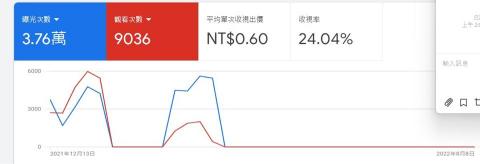 DoraChang - Google廣告投放成效❤️