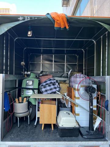大叔阿漢貨運行 - 學生套房搬家，宜蘭➡️台中