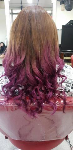 Ivy行動美髮美容&大東剪燙連鎖機構 - 雙色染 手繞捲 