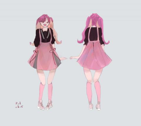 黃靖雯 - 角色設計2