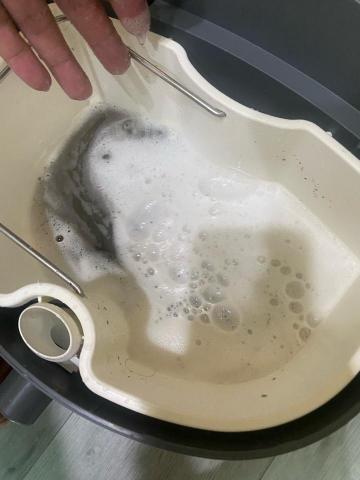 玄騏清潔 - 布沙發清洗後 塵蟎髒污 玄騏清潔 - 布沙發清洗後 塵蟎髒污