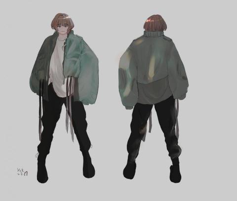 黃靖雯 - 角色設計1